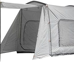 Large Double Layer Camping Tent for SUVs Minivans with Aluminum Poles