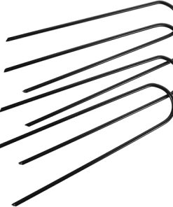 Strong U-Shaped Outdoor Tent Stakes Durable and Easy to Use