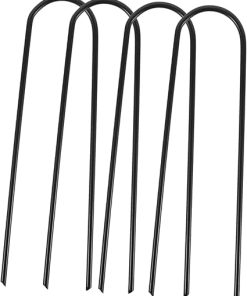 Durable Iron Tent Stakes for Easy Camping and Garden Setup