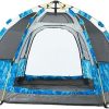Spacious Pop-Up Camping Tent for 5-8 People Water Resistant Windproof 3