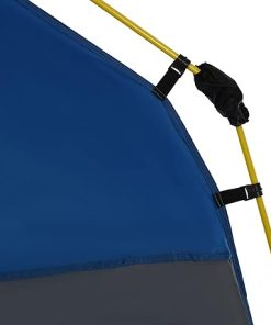 4 Person Pop Up Camping Tent Quick Setup Automatic Family Tent Blue 2