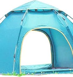 Lightweight 3-4 Person Waterproof Pop-Up Camping Tent with Carry Bag