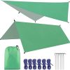 Camping Shower Tent Instant Setup Two Room Privacy Shelter 20L Bag 3
