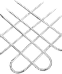 GALPADA 4pcs Heavy Ground Anchor Sand Spike Tent Stakes for Gardening