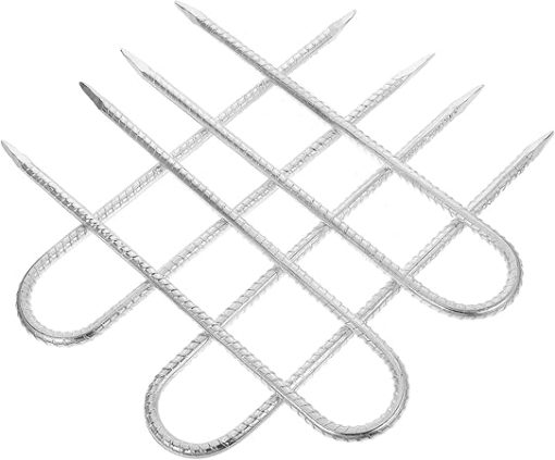 GALPADA 4pcs Heavy Ground Anchor Sand Spike Tent Stakes for Gardening