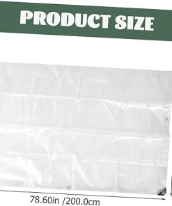 Heavy Duty Greenhouse Tarp Waterproof Sun Shade Large Insulated 2