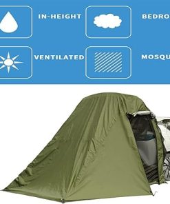 SUV Pop Up Tent Car Camping Waterproof Awning Easy Setup Fits Vehicles 2