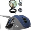 Car Tent with Mosquito Net for SUV Camping Tailgate Sun Shelter 3