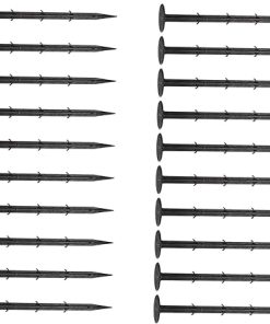SUPVOX 100pcs Sturdy Ground Nails for Landscape Garden Edging Tools