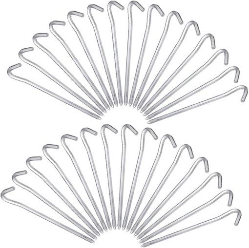 KESYOO 30pcs Tent Pegs Spikes for Camping Tents and Accessories