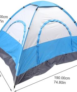 Yardwe Portable Beach Tent with UV Protection for Outdoor Activities 2