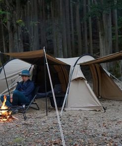 Kiso Adjustable Heavy Duty Tent Poles for Canopy Awning Shelter 2