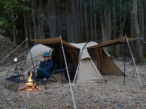 Kiso Adjustable Heavy Duty Tent Poles for Canopy Awning Shelter - Image 2
