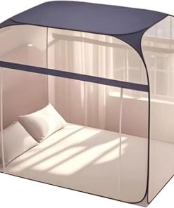 Portable Double Door Polyester Mosquito Net Tent for Outdoor Use