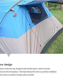 Lightweight UV Resistant Camping Tent for 8-10 People Easy Setup 2