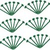 50 Pack U Shape Ground Nails for Gardening Tent and Landscape Use 3
