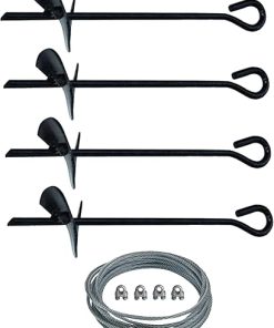 Storage Shed Minute Man Anchor Kit for Secure Storage