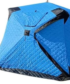 Portable Ice Fishing Tent for 3-4 People Easy Setup Lightweight