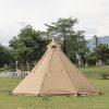 Compact 3-4 Person Water-Resistant Camping Tent with Sun Protection 3