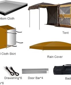 Portable SUV Pop Up Tent Family Instant Awning for Outdoor Use 2