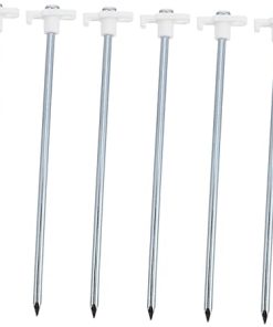 Heavy Duty Lengthened Tent Pegs 10Pcs for Outdoor Camping Stability