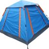 Large 5 Person Portable Camping Tent Oxford Fabric Weatherproof Outdoor