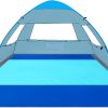 3-4 Person Wild Camping Outdoor Double-Layer Automatic Tents Mountaineering Beach Four Seasons Rainstorm Sun Tent (Color : Dark Green) 4