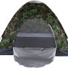 Inflatable Camping Tent, 4-6 Person, 118x83x79 Inches, Beige, Quick Setup with Stove Jack 4