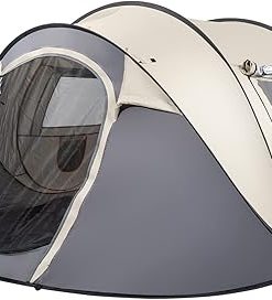 4 Person Pop Up Camping Tent Easy Setup for Outdoor Adventures