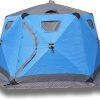 Quick-Opening Waterproof Camping Tent for 4 with Double Doors and Windows 4
