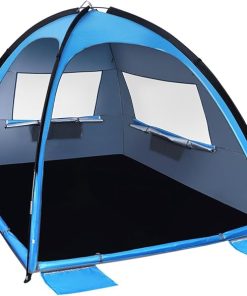 Lightweight Portable Beach Tent Easy Set Up Family Sun Shelter
