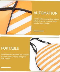 Kisangel Lightweight Automatic Camping Tent for Family Beach Trips 2