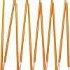 Tent Pole Support Frame Kit 2pcs Universal Camping Tarp Poles 115cm 4