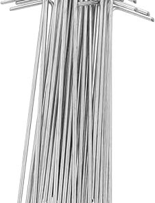 BESPORTBLE Sturdy Tent Ground Pegs 30pcs Iron Camping Stakes Replacement Tent Stakes Outdoor Beach Lawn