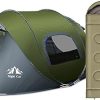 Durable Waterproof Camping Tarp Tent Footprint Octagon Ground Mat 151x151in 3