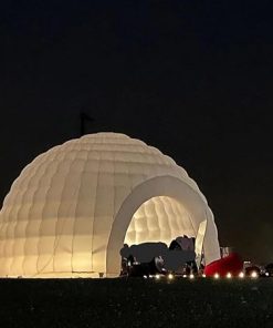 Portable LED Inflatable Igloo Dome Tent for Camping and Events