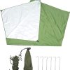 8 Pcs Heavy Duty Stainless Steel Tent Stakes for Camping Easy Use 3