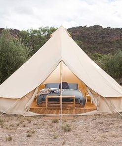 Mongolia Yurt Bell Tent for 5-8 Persons Family Camping Trips