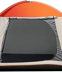 Portable Waterproof Windproof Camping Tent for 3-4 People Orange