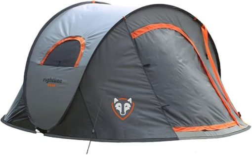 Rightline Gear 2 Person Pop Up Tent for Camping 90 x 72 x 42 Inches