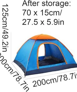 Automatic Pop-Up Camping Tent Portable Easy to Install Multi-Function 2