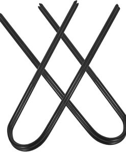 VOSAREA Iron Ground Stakes Multi-Function Tent Stakes for Trampolines