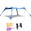 Professional Folding Party Tent 9.8’X13.1′ Steel Blue 1Ps 7.7′-Eave Height from The Ground 3 Professional Folding Party Tent 9.8’X13.1′ Steel Blue 1Ps 7.7′-Eave Height from The Ground 3