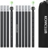 Adjustable Lightweight Aluminum Tent Poles for Camping Canopy Tarp