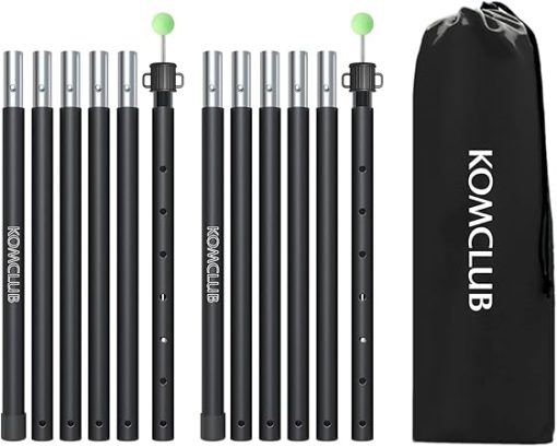 Adjustable Lightweight Aluminum Tent Poles for Camping Canopy Tarp