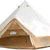 Cotton Canvas Yurt Tent with Stove Jacks for Year-Round Camping  
Waterproof 4M Bell Tent for Family Camping and Outdoor Adventures  
Spacious Yurt Style Tent for Family Camping and Picnic Activities 4
