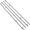 Heavy Duty Iron Tent Stakes by YARNOW for Secure Tenting Solutions 3