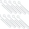 Metal Camping Tent Stakes Set for Enhanced Stability and Durability 3
