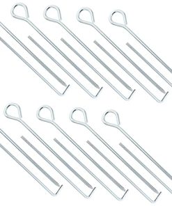 Iron Tent Stakes 20 Pack for Outdoor Camping Sand Tarp Canopy Use