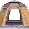 Spacious Multi Room Camping Tent for Family Water Resistant 168″ x 120″ 4